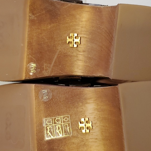 Tory Burch Women Jessa Platform Heel Horsebit Logo Clogs Size 5.5M NWOT'S - Picture 9 of 13